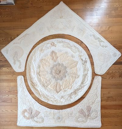 Catherine Hale Textile Gothic Pointed Arch - 3pcs