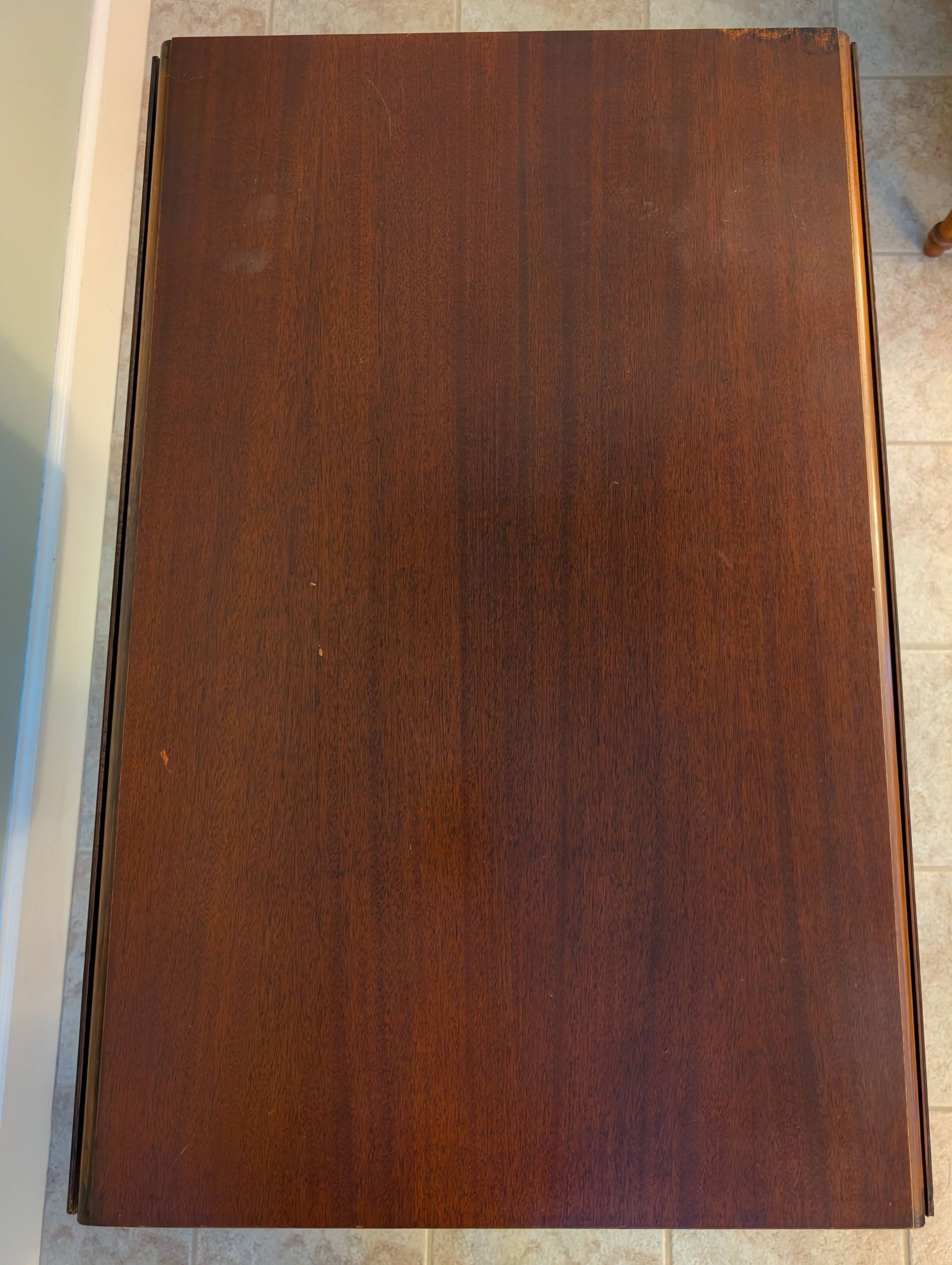 Thumbnail for Duncan Phyfe Style Mahogany Drop Leaf Table by Gibbard Furniture