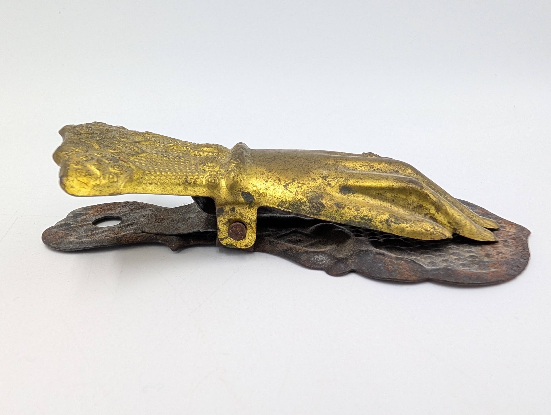 Thumbnail for Antique Brass & Iron Hand 