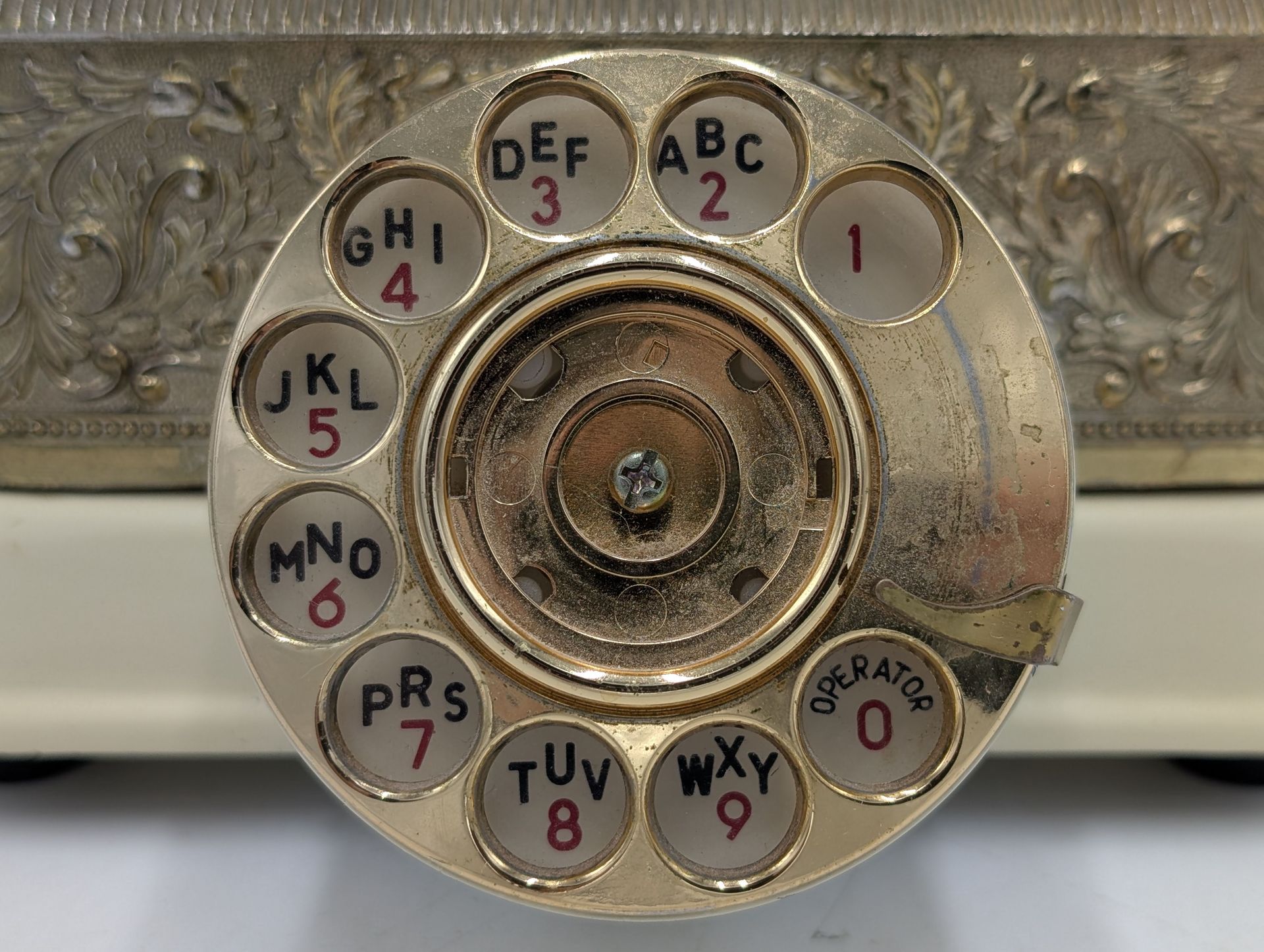 Thumbnail for Vintage French Victorian Style Reproduction Rotary Phone