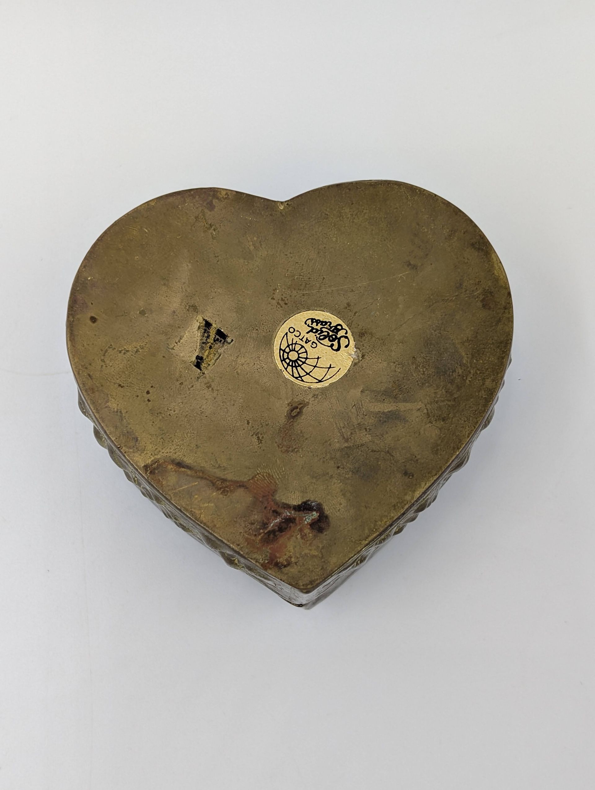 Thumbnail for Solid Brass Trinket Box