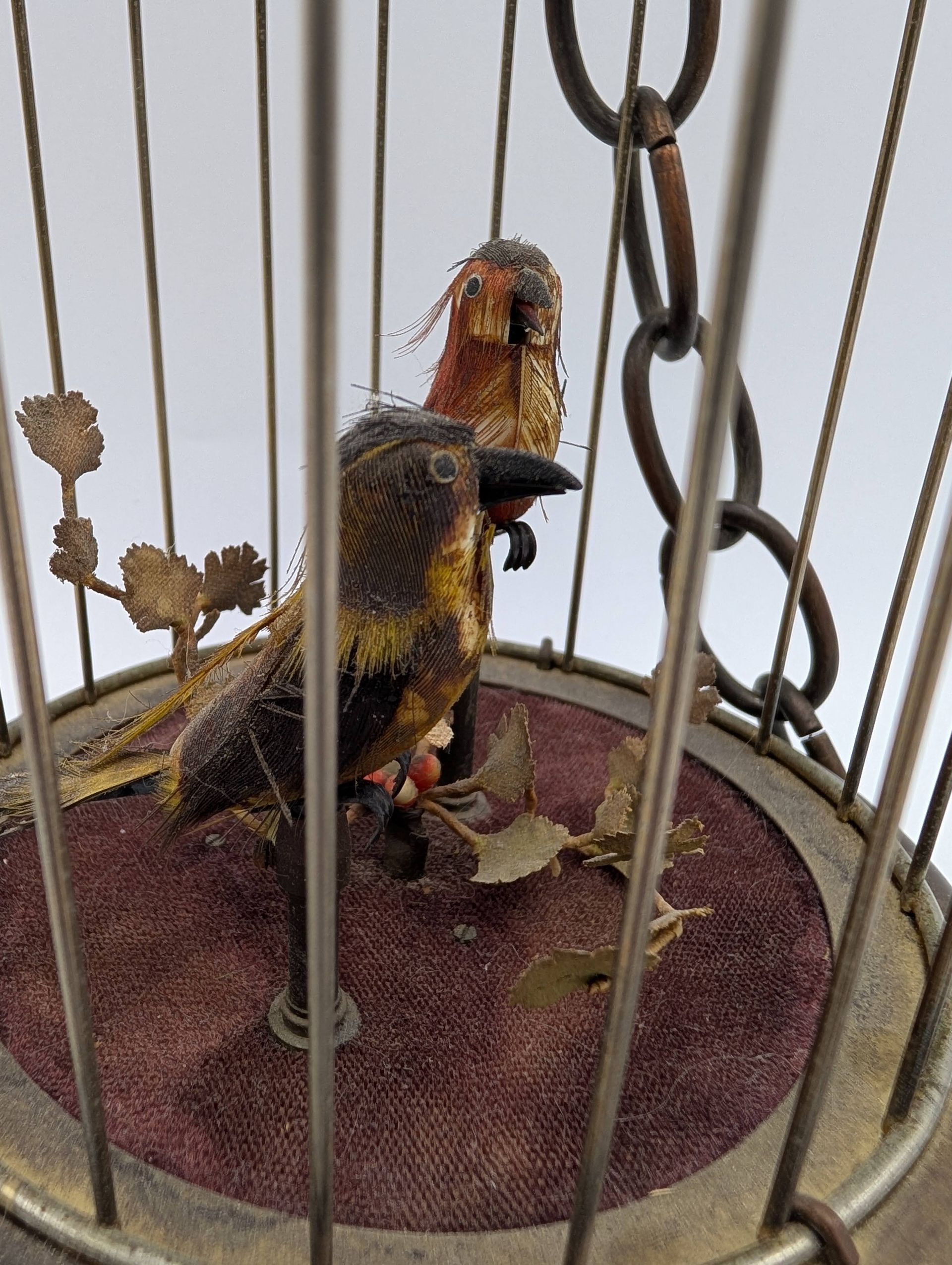 Thumbnail for West German Animatronic Singing Bird Cage